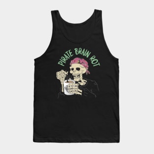 Pirate Brain Rot Tank Top